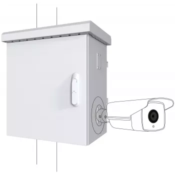 Lanview RCCTV004 rackkast 0U wit