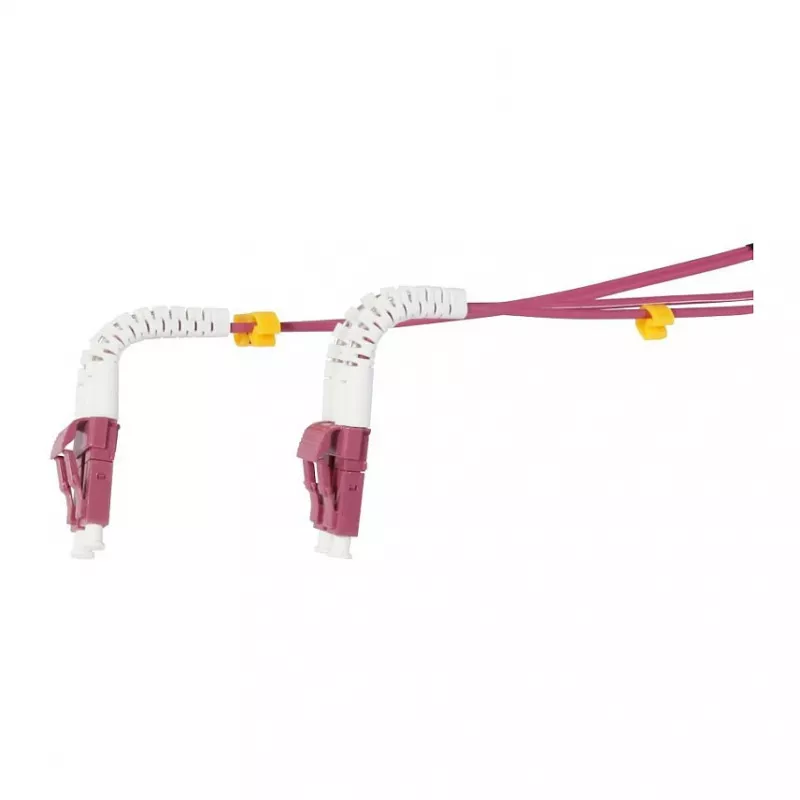 Synergy 21 glasvezel-2-vezel-patchkabel 3mtr.LC-LC 50/125um OM4 AD 2mm flexibele kabelbescherming - multimodevezel - 3 m