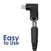 Akyga AK-ND-D15 adapter DC 2,5 x 0,7 mm naar USB-C PD voor notebookvoedingen, 65 W