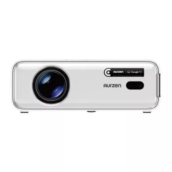 Aurzen Eazze D1G projector – compacte DLP-projector voor thuis en zakelijk gebruik, model AU-PJ-AD001G-EUWH0