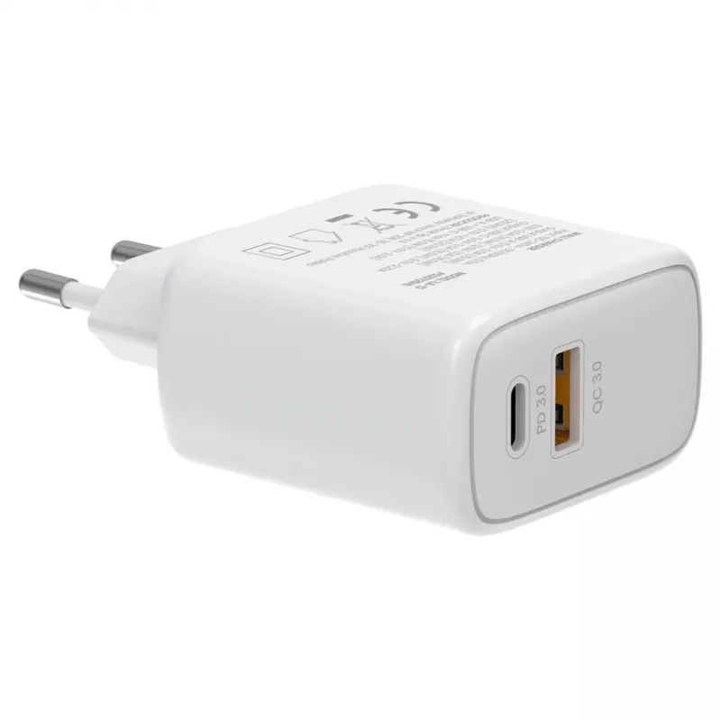 Savio LA-12 oplader voor mobiele apparaten universeel wit AC snelladen indoor