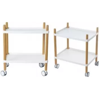 Paperflow bureauboy DDC.23.13 wit - mobiele opbergwagen voor documenten en kantoorbenodigdheden