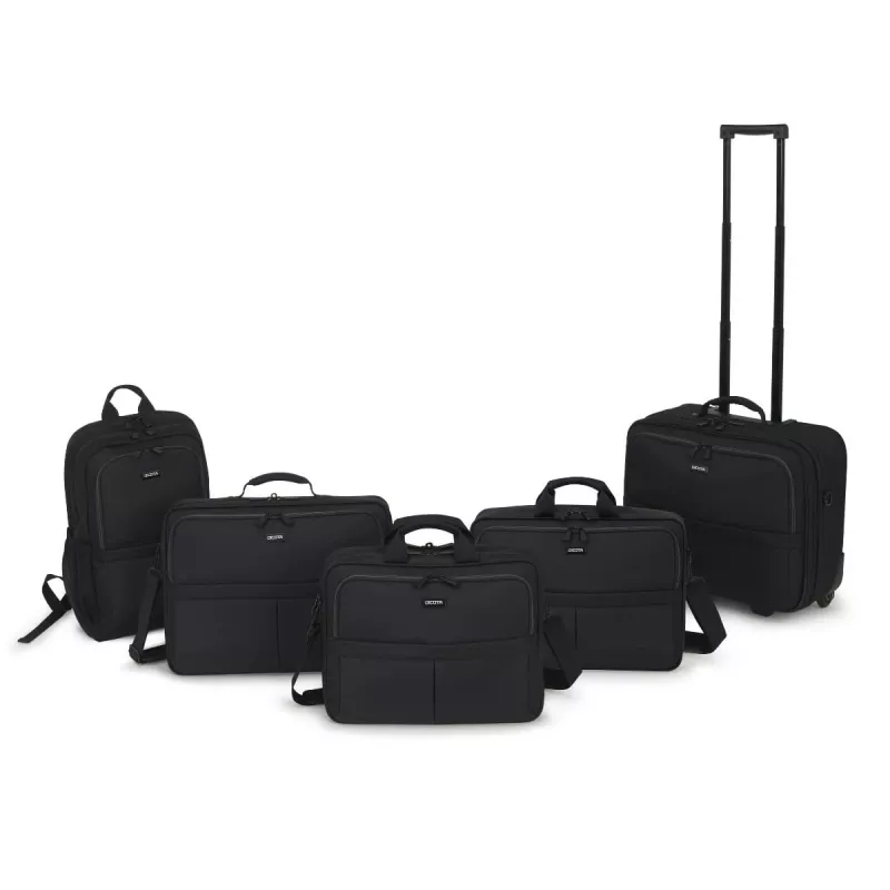 Rugzak DICOTA D31696 zwart polyethyleentereftalaat (PET)