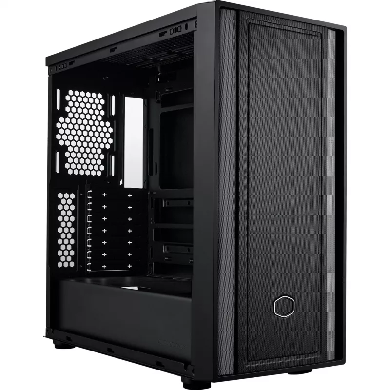 Cooler Master MasterBox 600 Lite pc-behuizing, MIDI-tower, E-ATX, gehard glas - zwart