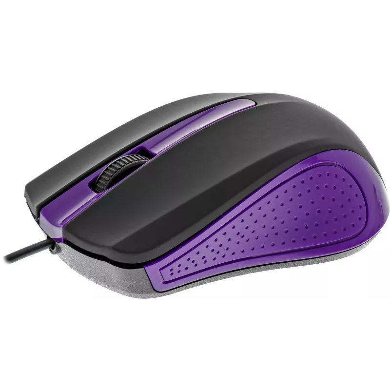 USB bedrade muis, 3 knoppen, rubberachtig oppervlak