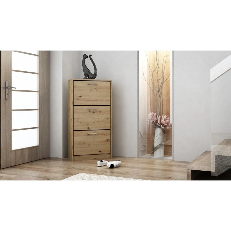 Topeshop PAULA ARTISAN schoenenorganizer gesloten eiken