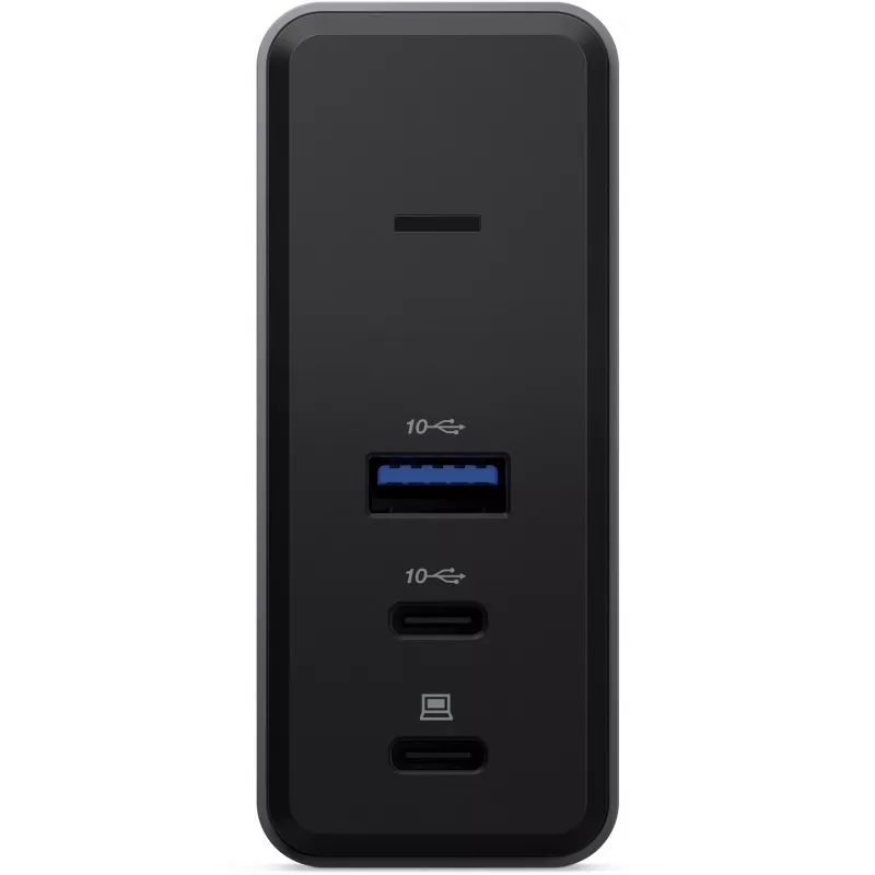 Lenovo X9 Charging GaN Dock bedraad USB 3.2 Gen 2 (3.1 Gen 2) Type-C grijs