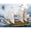 Bouwset Cobi HMS Victory — 2.517 onderdelen, gedetailleerd historisch zeilschipmodel