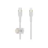 Belkin BOOST CHARGE - Lightning-kabel - 24 pin USB-C mannelijk naar Lightning mannelijk - 1 m - wit - voor Apple iPad/iPhone/iPod (Lightning)