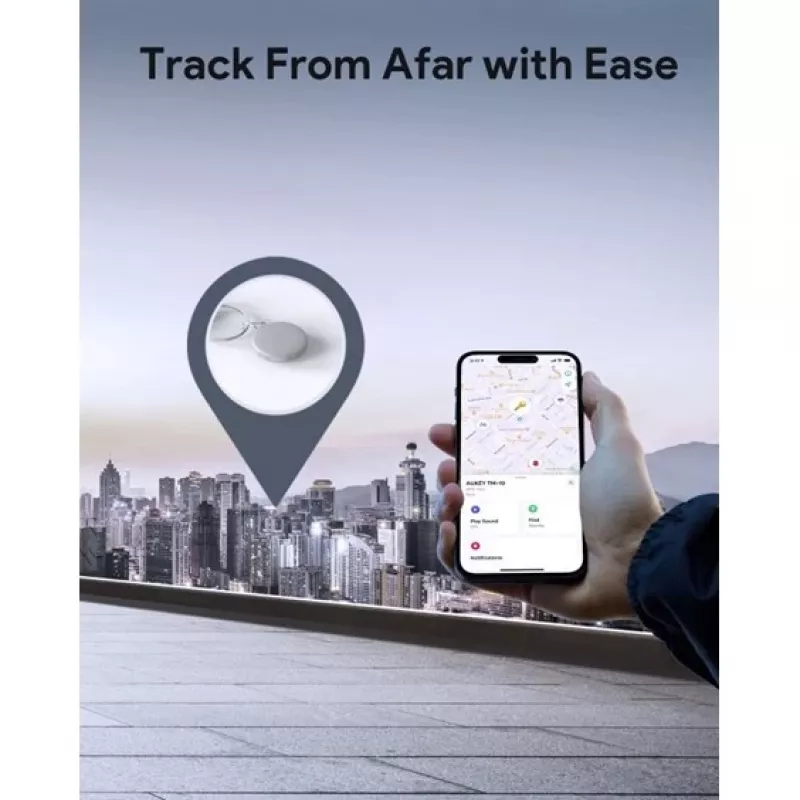 AUKEY Smart Mini Air Tag Bluetooth-tracker voor Apple Track Mate 1-serie TM-10