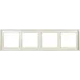 Jung 4-voudig frame LS 990 crème-wit LS984W (LS984W)