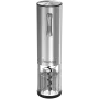 Nemi, elektrische wijnopener, beluchter, vacuümconserveerder, zilver
