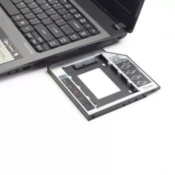 Gembird MF-95-01 slank montageframe voor 2,5-inch drive naar 5,25-inch bay