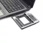 Gembird MF-95-01 slank montageframe voor 2,5-inch drive naar 5,25-inch bay