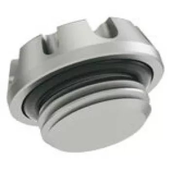 Barrow Kepler stop G1/4 inch THODT-V1 - WS zilver — aansluitstop, G1/4 inch schroefdraad, zilveren afwerking