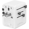 CANYON reisadapter OnTour 70 EU/UK/US/AUS 70W wit