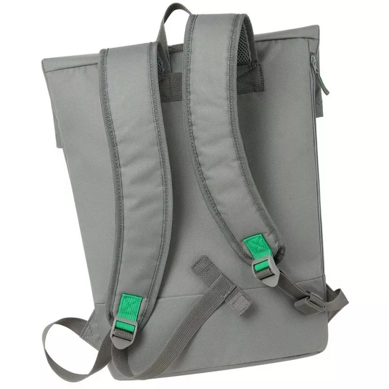 City-rugzak Rivacase Gremio grijs polyester rPET 280x135x430mm