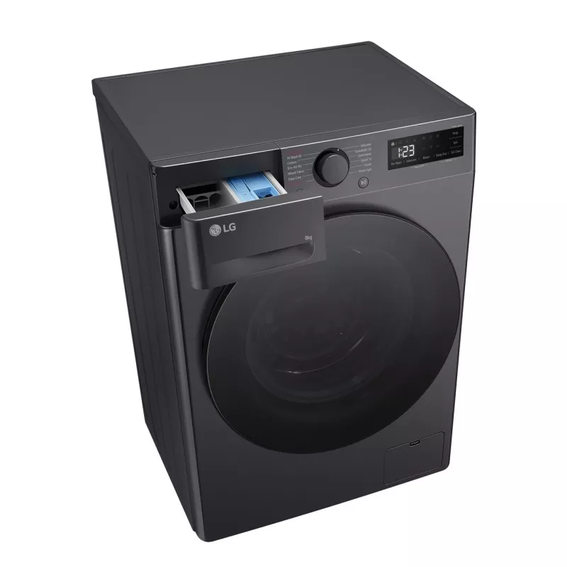 Wasmachine LG F2WR508S2M — frontlader, 8 kg, 1200 t/min, A…