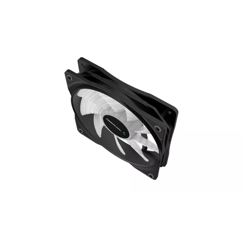 DeepCool RF120B behuizingsventilator 12 cm zwart, transparant 1 stuk