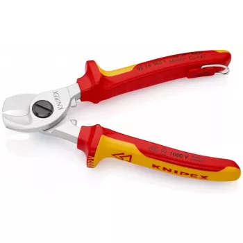 Knipex 95 16 165 T Kabelcrimper Crimpgereedschap Zwart, Geel