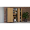 Topeshop OLIV 2D ANT/ART KPL boekenkast
