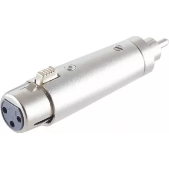 XLR-naar-cinch adapterkabel ShiverPeaks BS55061 — XLR-bus naar cinch-stekker audiokoppeling