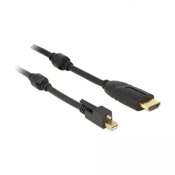 Videokabel-adapter DeLOCK 83731 Mini DisplayPort naar HDMI 3m zwart
