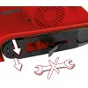 Bandschuurmachine TC-BS 8038 (rood/zwart, 800 watt)