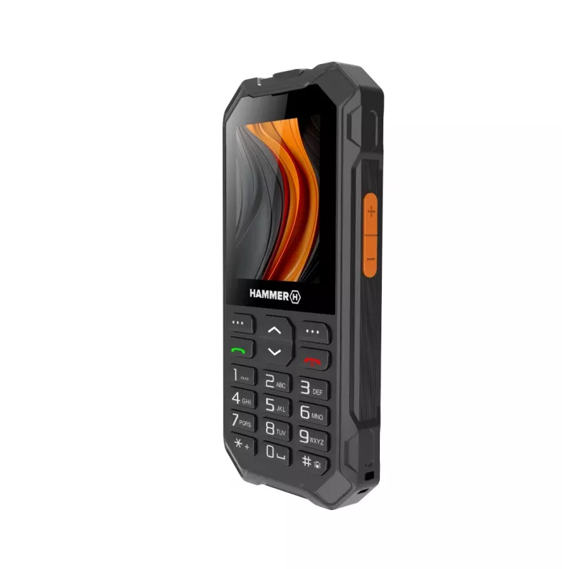 Hammer 6 LTE Mobiele telefoon, 2,4 inch IPS, Dual-SIM, 2500 mAh, zwart (TEL000927)