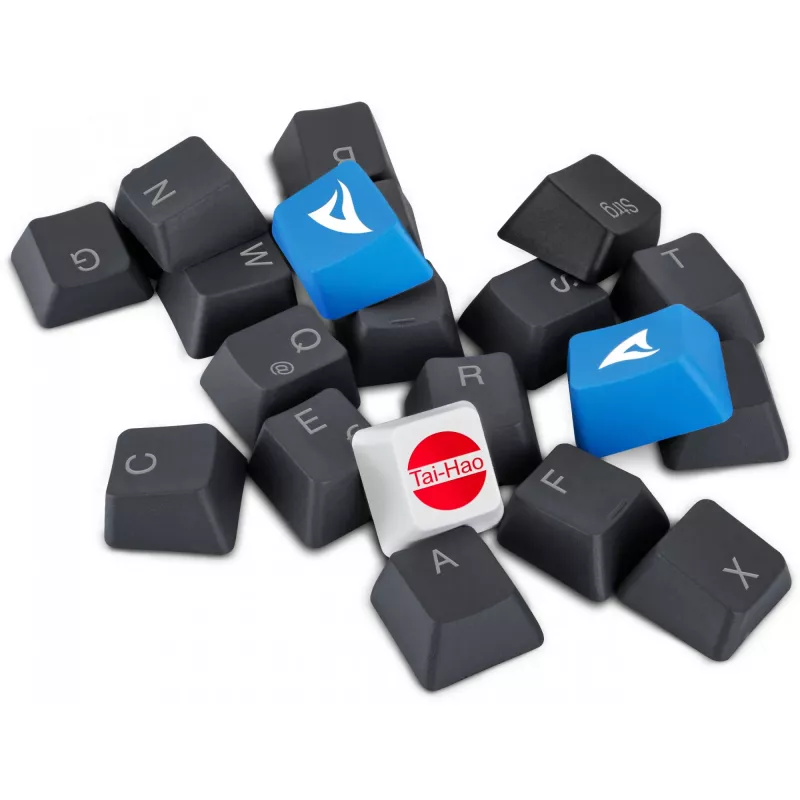 SKILLER SAC20, keycap zwart, 115 stuks, ISO-layout (DE)