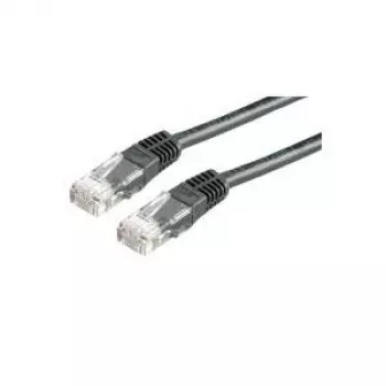 Value 21.99.1555 Ethernet-patchkabel zwart