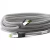 Goobay CAT 8.1 patchkabel, S/FTP (PiMF), grijs, 0,5 m - LSZH halogeenvrij, koper AWG 24 (55135)
