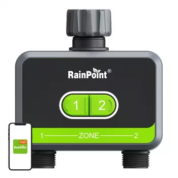 Beregeningsbesturing RainPoint HTV210B 2-zone met app-besturing (model HTV210B)
