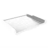 Legbord ROLINE 19 inch 1 HE 400 T grijs 15 kg draagvermogen