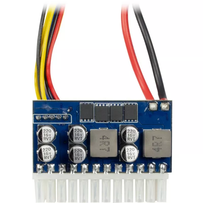Voeding Inter-Tech 88882188 160 W 20-pin ATX zwart