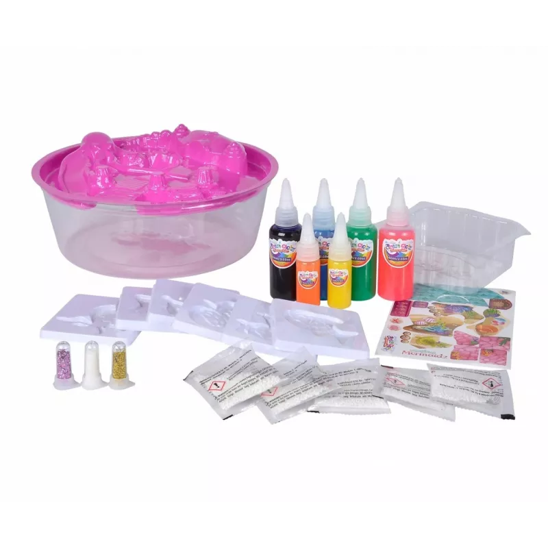 SIMBA Aqua Gelz Set Magic Mermaids speelset, model 106322568, knutselset met wateractieve gelkralen