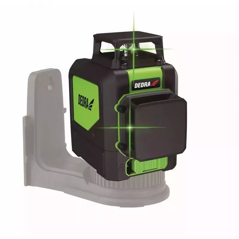 Lasernivelleerapparaat Dedra MC0906 2D groene straal, bereik 20 m
