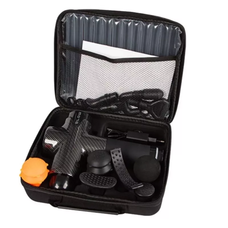 Massageapparaat BLOW Wave 5000 met 10 verwisselbare opzetstukken en draagtas