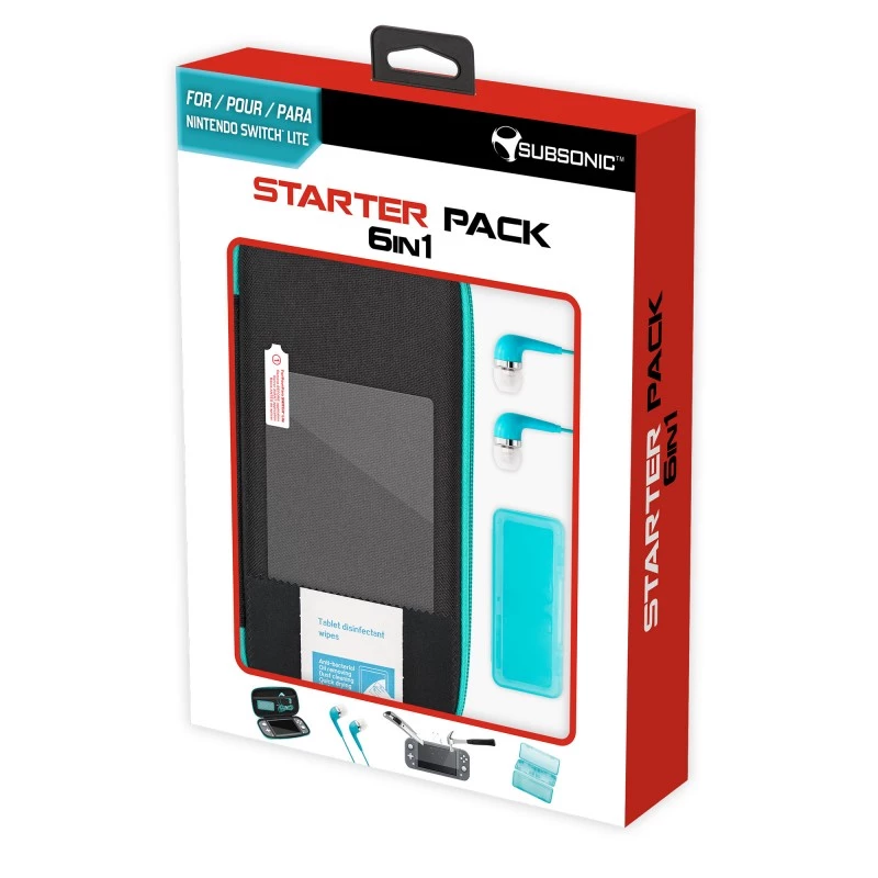 Subsonic Starter Pack 6-in-1 voor Nintendo Switch Lite