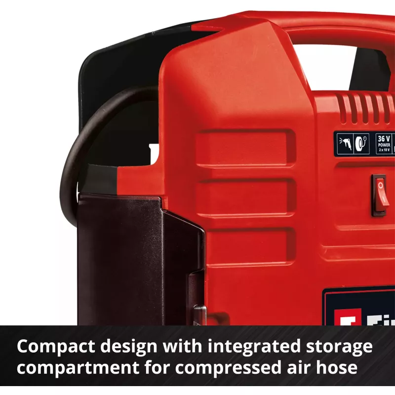 Luchtcompressor Einhell TE-AC 36/8 130 l/min 8 bar accu