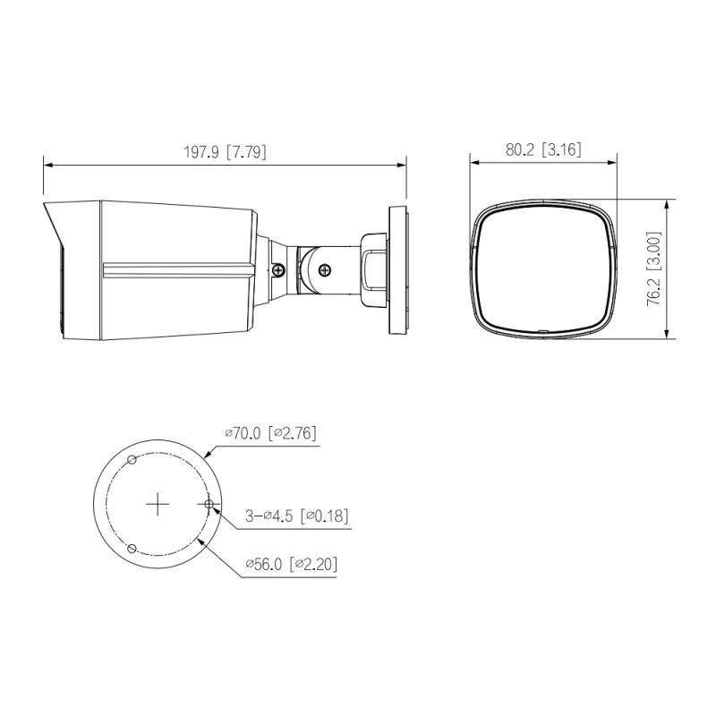 IP-camera DAHUA IPC-HFW1239TL1-A-IL-0280B