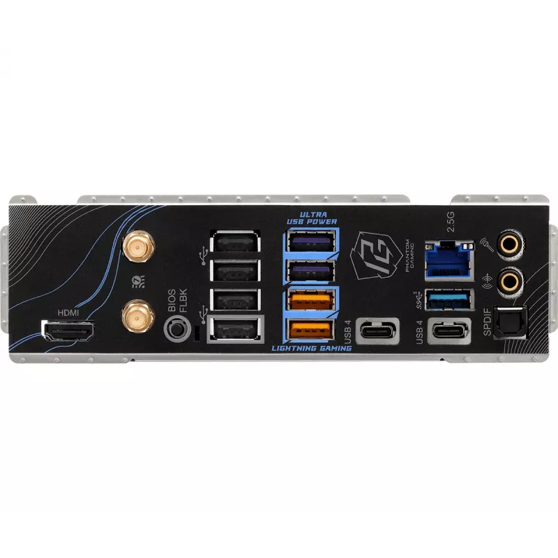 Moederbord ASRock X870 Riptide WiFi — ATX, AMD X870, Socket AM5, DDR5, 4 DIMM, 256 GB, Wi-Fi 7, 2,5GbE