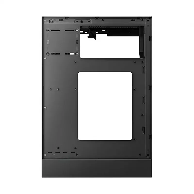 PC-behuizing DeepCool CH170 PLUS tower zwart – micro-ATX/mini-ITX, gehard glas, USB-C, voeding boven