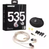 Shure SE535 headset bedraad in-ear podium/studio transparant