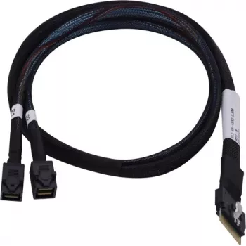 SAS-kabel Microchip Technology 2304900-R 0,8 m SlimSAS MiniSAS HD