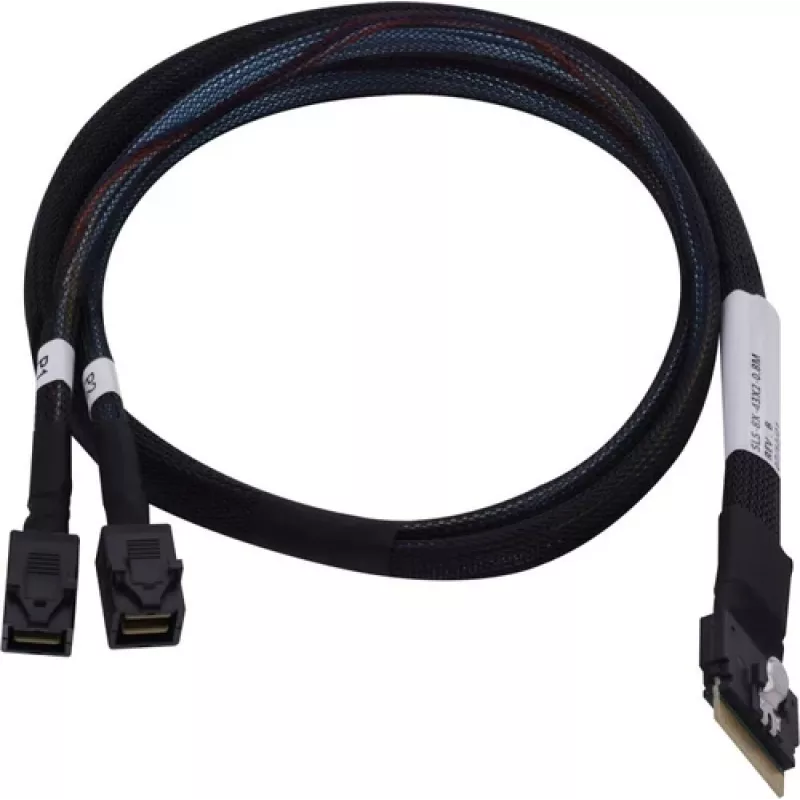 SAS-kabel Microchip Technology 2304900-R 0,8 m SlimSAS MiniSAS HD