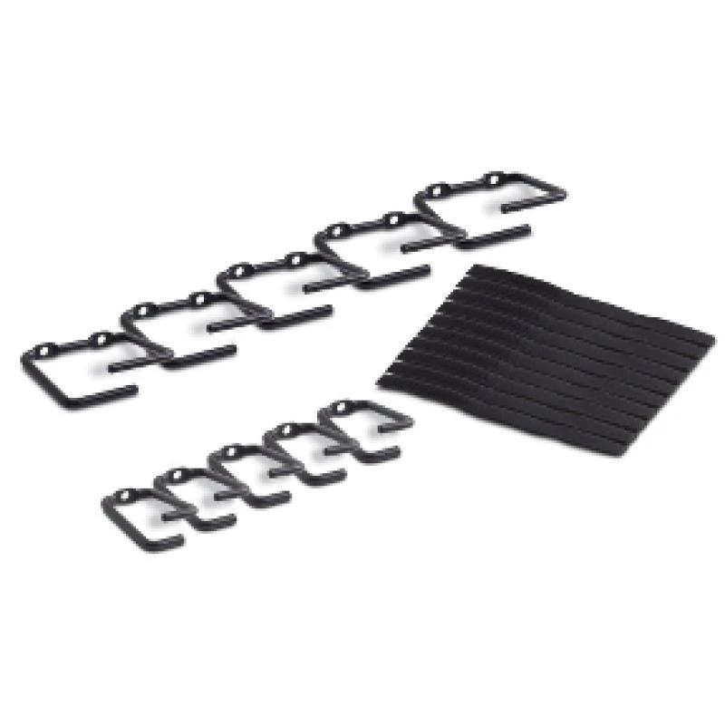 APC NetShelter kabelmanagement, ringen, set met 5 kleine en 5 grote, zwart
