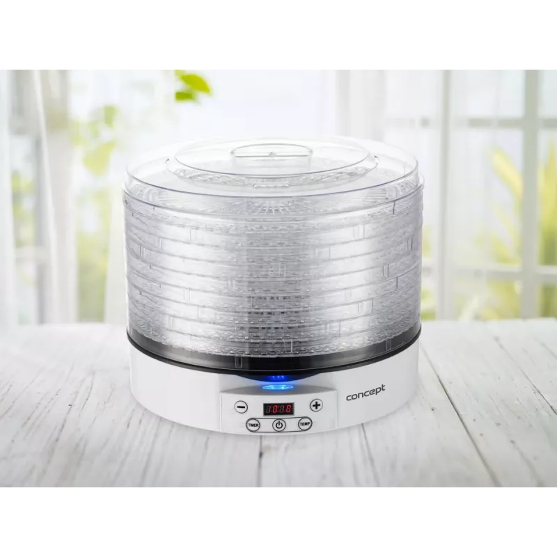 Droogautomaat Concept Solution SO2020, 500 W, LED-display, zilver, 220–240 V, 3,3 cm roldiameter