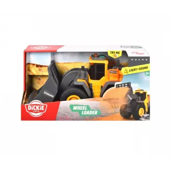 Dickie Toys Volvo wiellader met licht en geluid (203723006)