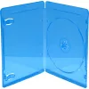 MediaRange BOX39-50 Blu-ray-hoesje voor 1 disc, blauw, transparant, 50 stuks